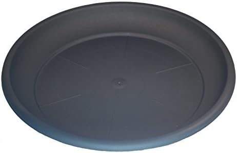 Trade Garden Supplies 30cm Round Saucers, Pack of 10. Plant Saucer, Black, 30x30x7 cm