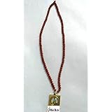 Laxmi Maa/MATA Pendent in Rudraksh Mala 100% Original and Very Rare by"Make in India - Pick Use - SoilMade"