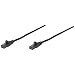 Produktbild Intellinet Cat6 UTP 15.0 m 5 Pack 15 m CAT6 U/UTP (UTP) schwarz Netzwerk-Kabel – Netzwerk-Kabel (15 m, Cat6, U/UTP (UTP), RJ-45, RJ-45, schwarz)
