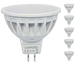 5.5W 24SMD und 500lm für MR16 LED Lampe, gute blance zwischen der Helligkeit und Wärmeabgabe (bestimmen Sie die Lebensdauer), Ersetzt 50W Gu5.3 Halogenlampen, 80% Stromkosten gespeichert