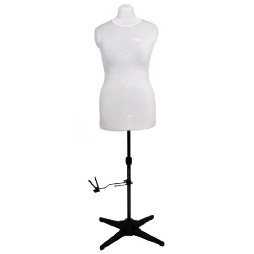 Schneiderpuppe Prymadonna Größe S verstellbare Schneiderbüste inklusive Schutzbezug in beige - 2