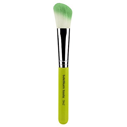 Preisvergleich Produktbild bdellium Tools Antibakterielle Make-up Pinsel #942 Umweltfreundlicher angeschrägter Konturenpinsel, Green Bamboo Professional Line
