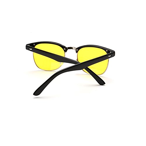 Cyxus blau Licht-Filter UV-Blocker Brille [anti-eyestrain] PC Game/Computer/Handy/TV Lesen Schutz Eyewear, Unisex (Herren/Frauen/Junioren), Vintage semi-rimless Rahmen, CY-GL-0002 - 6