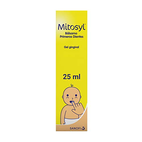 Mitosyl Bálsamo Primeros dientes, Alivia incomodidades durante la dentición, 25 ml