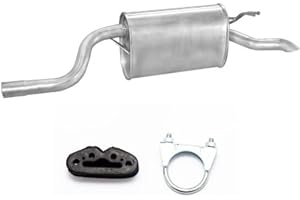 POLMOSTROW PUNTO 2 II 1.2 ENDSCHALLDà„MPFER AUSPUFF ENDTOPF + MONTAGESATZ