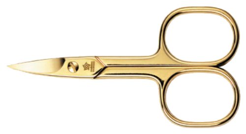 Pfeilring Nail Scissors 9 cm Gold-Plated