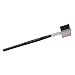 Double-sides Brush - TOOGOO(R) Women Double-sides Brow Comb Eyebrow Brush Wood Holder Make-up Cosmetic Makeup Tool 1pcs Black