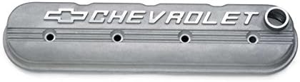 GM Parts 25534398 Aluminum Valve Cover with Hole for Small Block Chevy LS