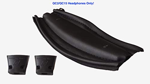 Almohadilla de Recambio para la Diadema de Bose QuietComfort 2 (QC2) y QuietComfort 15 (QC15) (QC2 y QC15, Negro). LA Diadema NO ES Compatible con Otros Modelos DE Auriculares.