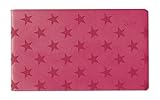 Ladytimer TO GO Deluxe Pink 2019 - Taschenplaner / Taschenkalender quer (15,3 x 8,7) - Tucson Einband - Motivprägung Sterne - Weekly - 128 Seiten by 