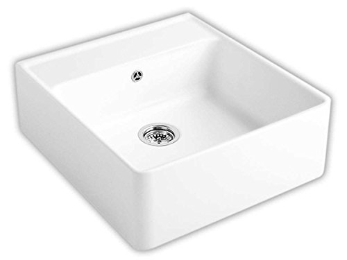 VILLEROY & BOCH 6320.61.R1 Spülstein,59,5 x 63 x 22 cm, 1 Stück, alpinweiß
