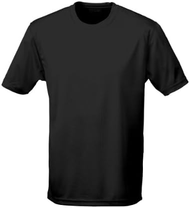 AWDis Cool T-Shirt : Color - Jet Black : Size - M