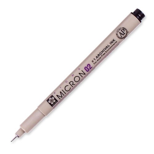 PIGMA MICRON Fineliner SET (6 Stifte, schwarz) - 5