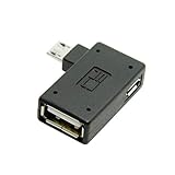 adaptador otg tipo c precio (algunos dispositivos USB estándar 2.0 necesidad de conectar el cable USB extral si consumen demasiada energía)