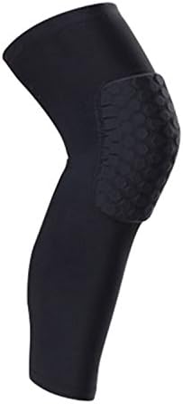 Botia 2 Pc Honeycomb Speedcross Knee Brace Sports Safety Basketball Kneepad Compression Socks Protection Scotch Camo Knee Pad Black Long M