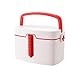 Produktbild ICTYPM Medicine Box Aufbewahrungsbox Für Medizinische Truhen Mit Wöchentlichem Pillen-Organizer, Erste-Hilfe-Koffer, Notfall-Set, Aufbewahrungsbox Für Pillenbehälter Tragbare, hause, reise, arbeitspla