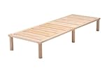bett lattenrost matratze Besser: Das neue Gigapur G1 Holzbett in optimierter Ausführung - verbesserte Holme, verbesserte Federholzplatten, verbesserte Füße für mehr Komfort und ideale Passgenauigkeit.