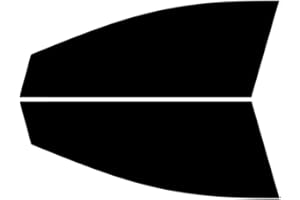 TINTCOM Pellicola Oscurante Vetri Auto Anteriori per-Nissan Qashqai 5-Porte 2021-... (20% Fumo Scuro)