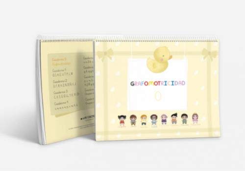 Los Cokitos Grafomotricidad Cuaderno 0