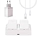 Produktbild Arlo Batterie Ladestation BECEMURU Stabilität ABS Dual Ladegerät mit 5V/3A Schnelll adeadapter und Type C Kabel für Arlo Go, Arlo Pro, Arlo Pro 2 Überwachungskamera