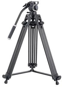 Gizomos G-1503C Carbon Fiber Video Tripod System