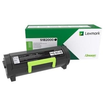 Lexmark 51B2000 Toner laser Noir cartouche toner et laser - Cartouches toner et laser (Toner laser, Noir)