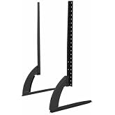 Evrensel Masa&uuml;st&uuml; TV Standı, 32-75 in&ccedil;, Metal, Siyah, VESA 100x100-800x600 mm, 50 kg Taşıma Kapasitesi, Ayarlanabilir Y&uuml;ksekl