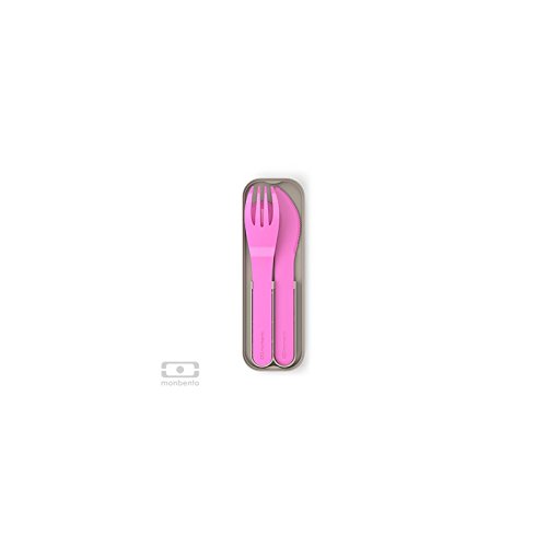 monbento POCKETCOLOR PK Pocket Color, Tritane, Rosa, 3 Pezzi