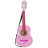 New Classic Toys-Professional-10307 guitarra, color rosa