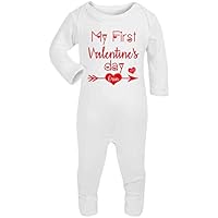 valentines sleepsuit