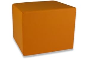 Fränkische Schlafmanufaktur Stufenlagerungswürfel, Bandscheibenwürfel, Lagerungswürfel, mit Soft-Kunstlederbezug, ca. 50x45x40