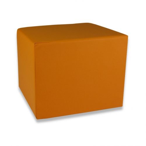 Stufenlagerungswürfel, Bandscheibenwürfel, Lagerungswürfel, mit Soft-Kunstlederbezug, ca. 50x45x40