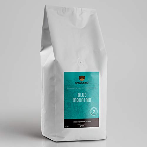 Brown Bear Blue Mountain Café En Grano Tostado Medio 1 kg