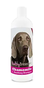 Healthy Breeds Chamomile Dog Shampoo & Conditioner with Oatmeal & Aloe for Weimaraner - Over 200 Breeds - 8 oz - Gentle for Dry Itchy Skin - Safe with Flea and Tick Topicals