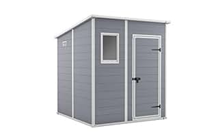 Keter Manor Pent 6x6 Tool Box - Grey: Amazon.co.uk: Garden ...