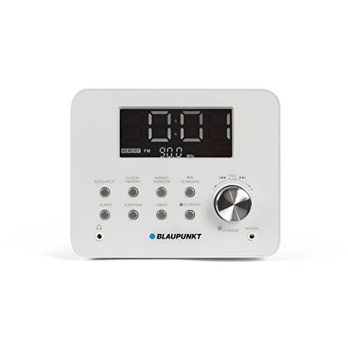 BLAUPUNKT CDR 10 WH CD Uhrenradio (UKW, AMS, Dimmbares Display, Snooze, AUX-In) weiß - 3