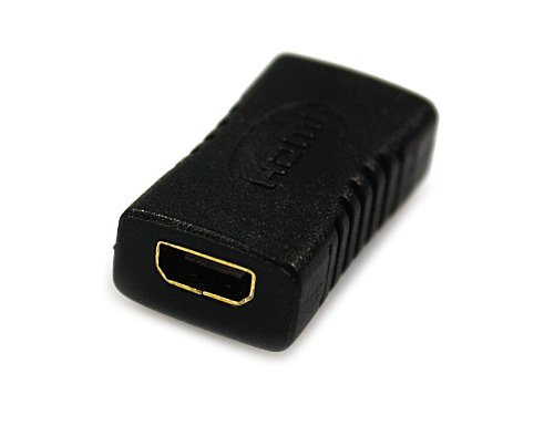 COM-FOUR® Adapter micro HDMI-D Buchse > D Buchse, Micro HDMI Verbinder schwarz