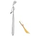 Produktbild Lantelme 6704 Metall Schuhanzieher Alu verchromt Golfschläger 50 cm und Kunststoff Schuhlöffel mit Schuhbürste im Set