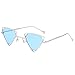 Produktbild POIUDE Mode Männer Frauen Unregelmäßige Form Sonnenbrille Brille Vintage Retro Style Retro Sonnenbrille(F, Gratis - Größe)
