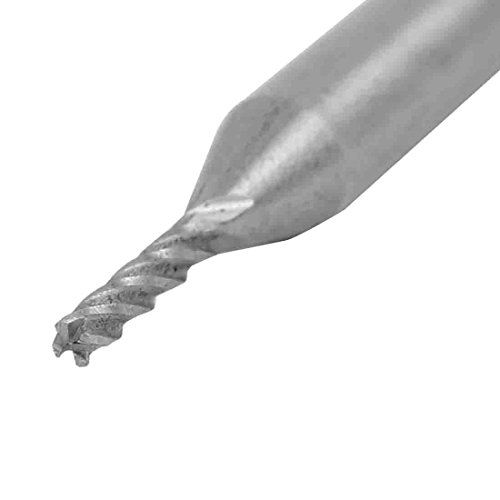 Hardware Fräser 2 mm x 10 mm 4 Flöten HSS Schaftfräser Cutting Tool - 3