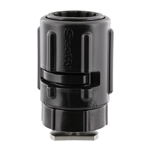 Scotty 438 Gear-Head Track Adapter, Nero