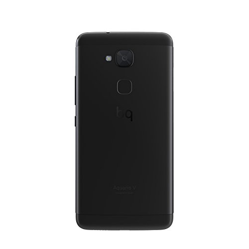 BQ C000285 Aquaris V Smartphone (13,20 cm (5,2 Zoll) Display, 32 GB, Android 7.1.2 (Nougat)) deep schwarz
