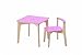 Foppapedretti Ti Scrivo Toddler Table (Pink)