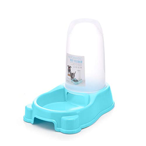 Cane Alimentatore Automatico Di Acqua con Dispenser per Bocca per Animali Domestici Cat Petshy Not Water Puppy Wet Food Bottle Kitten Double Bowl Bowl