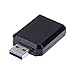 Produktbild babysbreath17 USB 3.0 zu SATA Konverter Externen Ersatz für 2,5/3,5 Zoll-Festplatte 5 Gbps Datenübertragungsgeschwindigkeit Adapter schwarz 50x28x14 mm