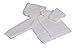 Dandelion Knitted Unisex Baby Jacket for 0 - 3 Months White