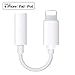 Price comparison product image Headphone Dongle Jack Adapter for iPhone 7 Adaptor Connector 3.5mm AUX Audio Earphone Adaptor for iPhone X/XS/XR/8/8 Plus Headphone Cable Splitter Audio Jack Cable Support Music Suitable for iOS 12
