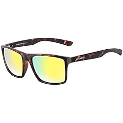 Dirty Dog volcán Casual gafas de sol (tortuga marrón/oro espejo lente polarizada