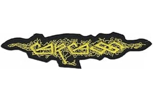 ARPATCHES Écusson brodé à thermocoller Motif Carcass Grindcore Death Metal Band