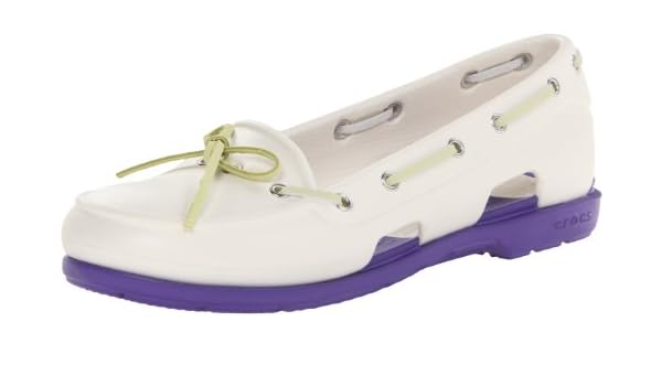 white women's crocs size 8